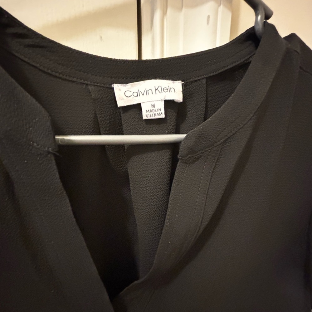 Calvin Klein Black Blouse